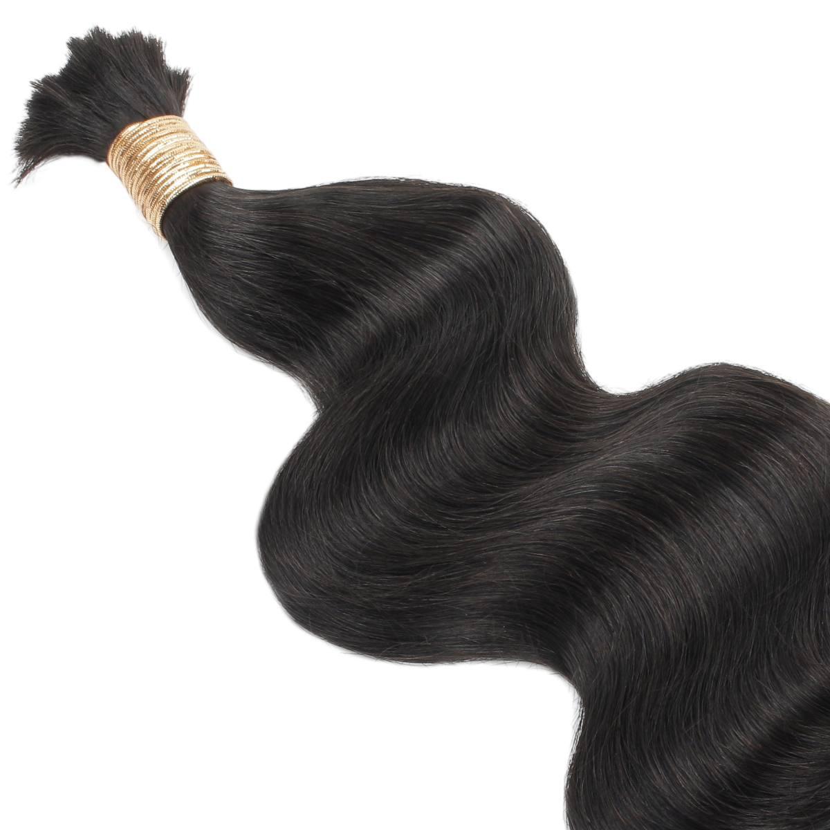 Body Wave Bulk Human Hair Extensions